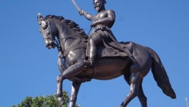 nagpur university 51 ft Chatrapati shivaji maharaj statue