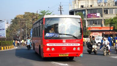 Nagpur Apli Bus: Holi festival celebration with colorful powder and people enjoying festivities.