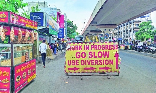 Newly constructed bridge symbolizing progress and connectivity