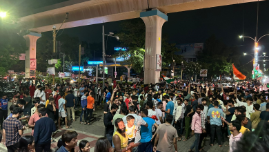 Celebrations in Nagpur after India wins T20 World Cup 2024.