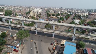 The Kamptee Road Double-Decker Flyover nearing completion, set to revolutionize commuting in Nagpur.