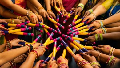 Navratri Garba events in Nagpur filled with vibrant dance and celebrations.