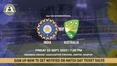 India vs Australia Tickets Booking नागपूर : नागपुरातील भारतीय क्रिकेट चाहते या सामन्याची आतुरतेने वाट पाहत आहेत. India vs Australia Tickets Booking Nagpur