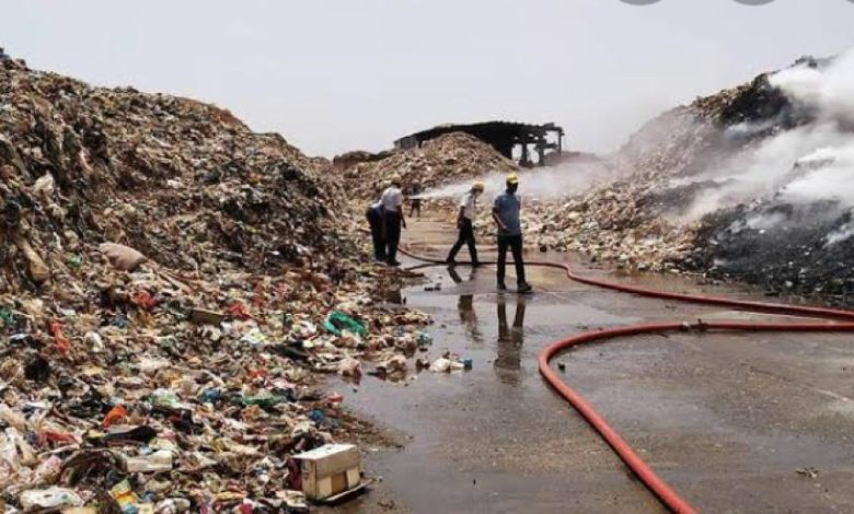 Dump Yard in Nagpur (NMC)