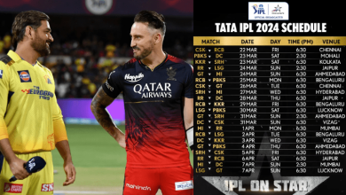 IPL 2024 Schedule |Indian Premier League (IPL)