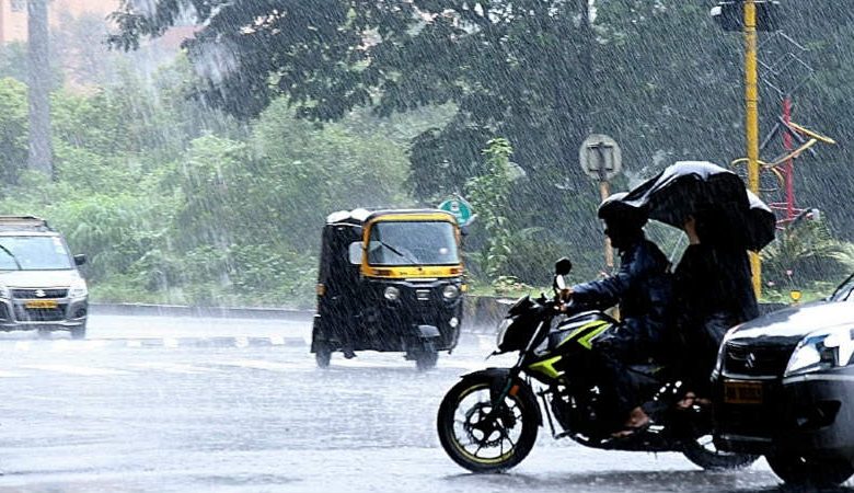 Forecast: depicting rainy weather in Maharashtra.