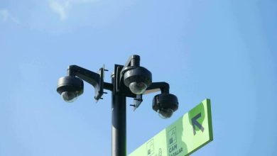 Nagpur: City Safety (Security) : Restoring Defunct CCTVs (Surveillance) in Nagpur" - A cityscape with CCTV cameras symbolizing enhanced security.