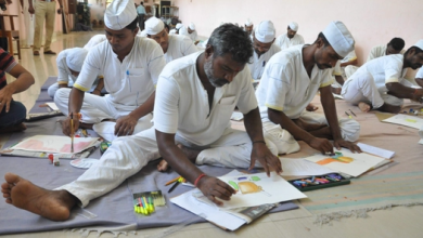 An image representing the craftsmanship and productivity of inmates at Nagpur Central Jail.