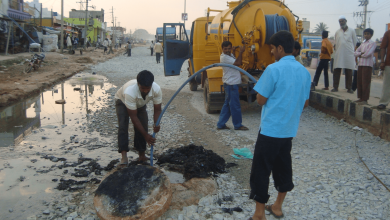 New suction-cum-jetting machines deployed by NMC for sewerage management in Nagpur.