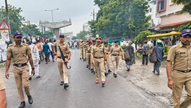 Nagpur City Police preparing for festival security amidst social and political challenges.