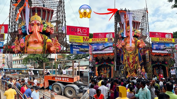 Hadpakya Ganpati festival procession in Nagpur, highlighting the rich traditions of the Bhonsle dynasty.