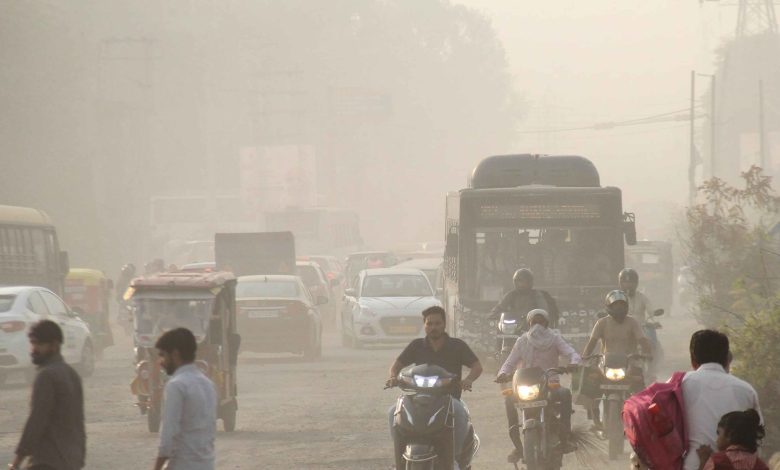 Ambazari area air quality index poor Nagpur pollution