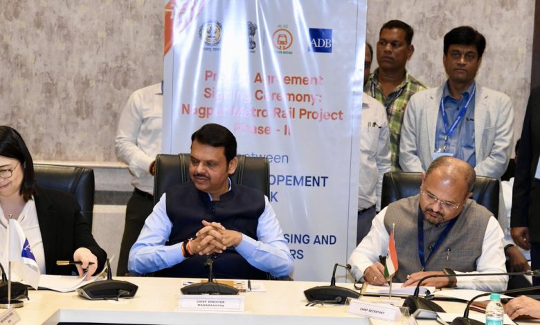 Nagpur Metro Phase-II financial aid agreement signed