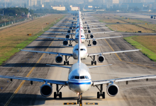 Aerial view of Dr. Babasaheb Ambedkar International Airport's runway undergoing rec. | Nagpur Airport Runway