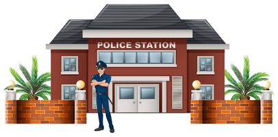 Illustration of Bhandewadi police station’s planned infrastructure and location in Nagpur. Wathoda police station