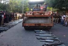 Nagpur Traffic Department seizes and destroys 440 illegal silencers to combat noise pollution and improve public safety.