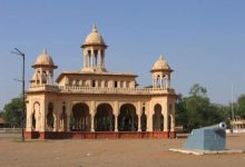 Historic Kasturchand Park undergoing restoration and development.