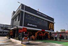 McDonald’s first drive-thru in Nagpur featuring modern amenities and vibrant design