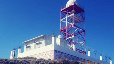 Advanced X-Band Doppler Weather Radar installation in Nagpur