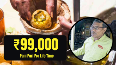 Nagpur: A plate of crispy golgappas filled with tangy pani, symbolizing unlimited enjoyment for a lifetime.