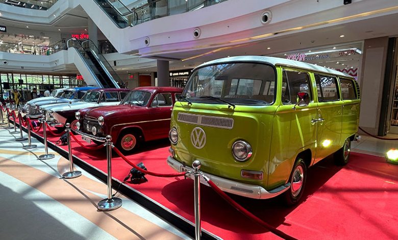 Vintage Car Exhibition at Raman Science Centre showcasing classic cars