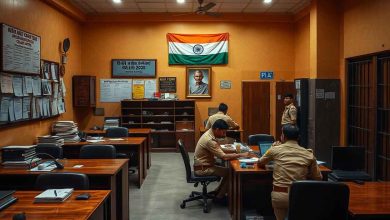 Garoba Maidan Police Station building in Nagpur, Maharashtra