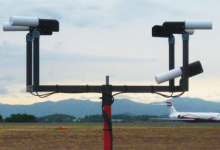 Advanced RVR system at Nagpur Airport ensuring safe landings in low visibility conditions.