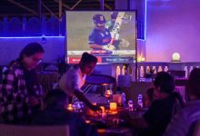 Fans watching India vs Pakistan live screening at popular venues in Nagpur.