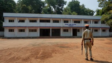 A modern police station in Nagpur symbolizing enhanced security and law enforcement expansion.