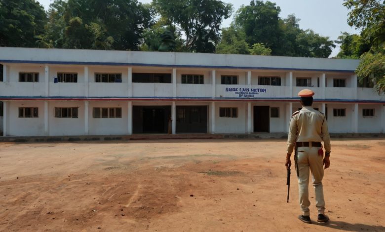 A modern police station in Nagpur symbolizing enhanced security and law enforcement expansion.