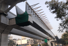 RTO flyover construction nearing completion with deadline June 2025