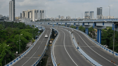 Y-shaped flyover construction at Koradi Naka Nagpur for easing traffic and improving road safety