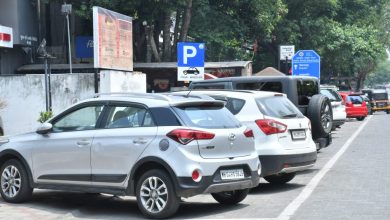 Designated NMC street parking zones in Nagpur city roads