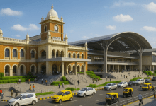 Modern basement parking development under Nagpur railway station revamp project