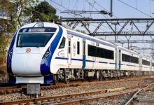 PM Modi flagging off Nagpur Pune Vande Bharat Express from Ajni Railway Station